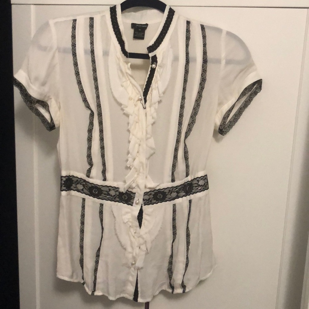 Alvin valley.    100% silk blouse